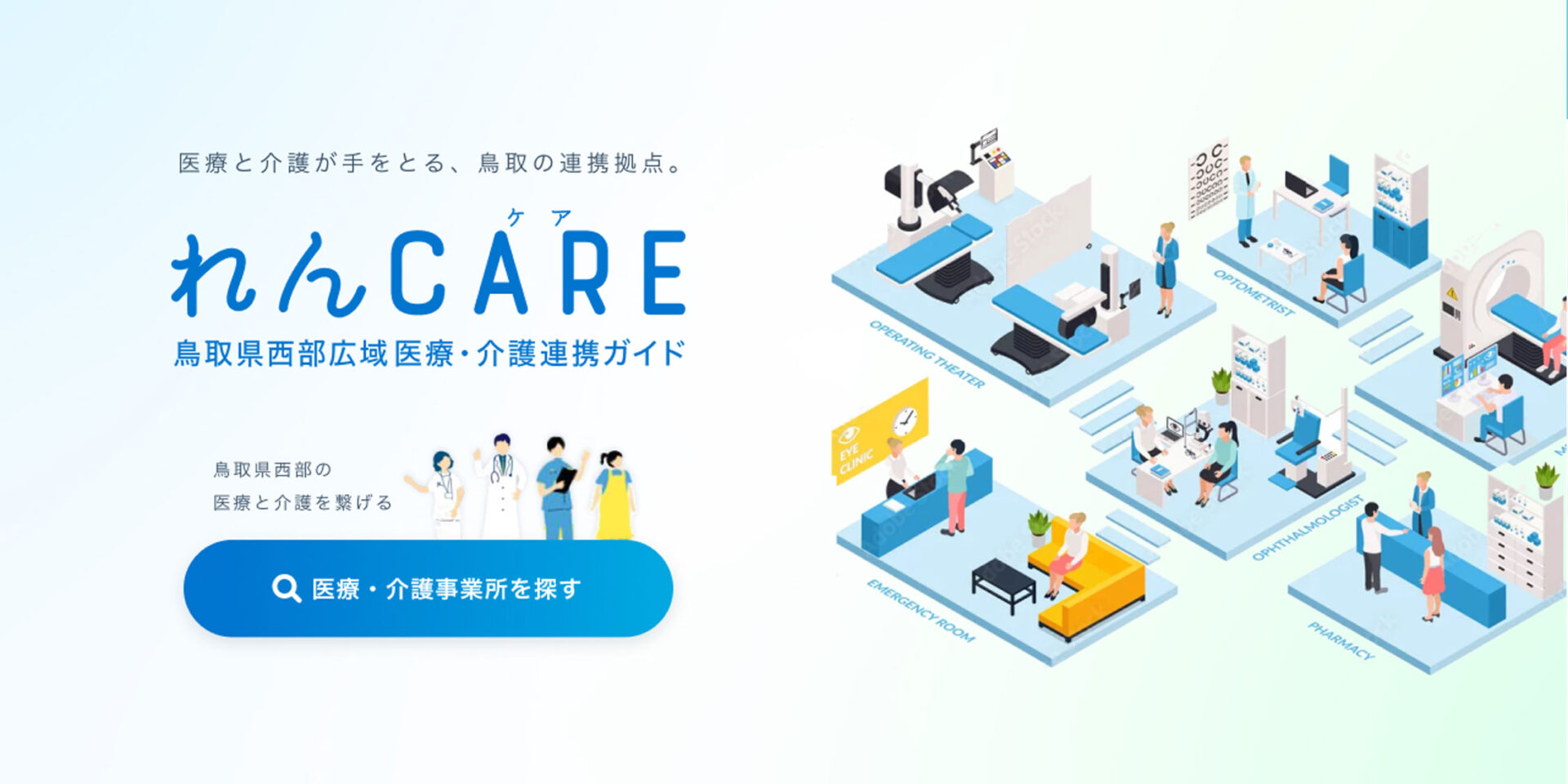 れんCAREシステム - 地域医療・福祉DX